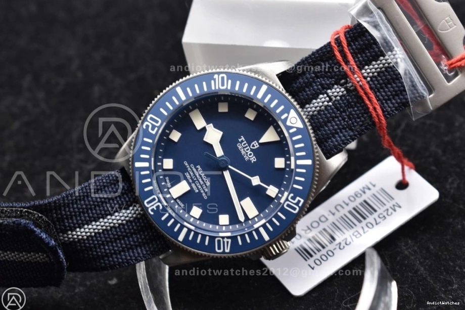 Factory Tudor Best WrinkleFree Edition M+ Navy Blue FXD Titanium 1:1 905 Pelagos 1109